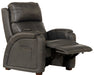 Catnapper - Reliever Power Headrest Power Lay Flat Recliner in Gunmetal - 764795-7-GUN - GreatFurnitureDeal