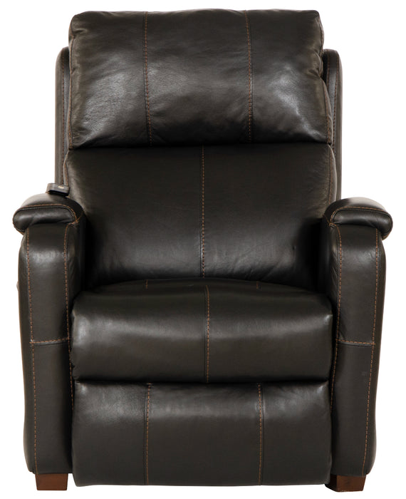 Catnapper - Reliever Power Headrest Power Lay Flat Recliner in Black - 764795-7-BLACK - GreatFurnitureDeal