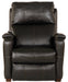 Catnapper - Reliever Power Headrest Power Lay Flat Recliner in Black - 764795-7-BLACK - GreatFurnitureDeal
