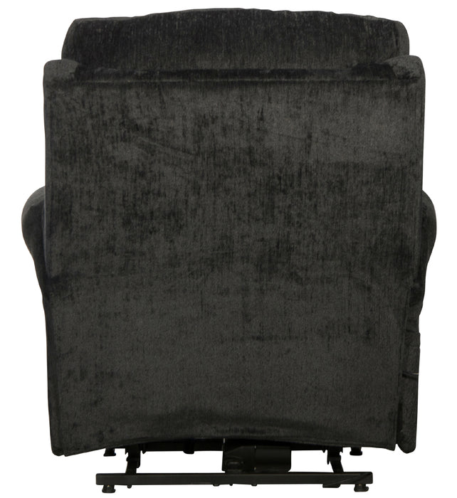 Catnapper - Warner Power Headrest Power Lumbar Power Lift Chair in Slate - 764862-SLATE - GreatFurnitureDeal