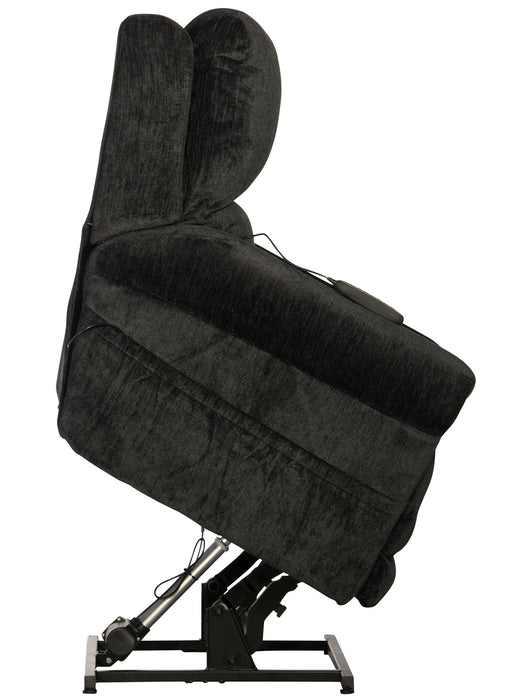 Catnapper - Warner Power Headrest Power Lumbar Power Lift Chair in Slate - 764862-SLATE - GreatFurnitureDeal