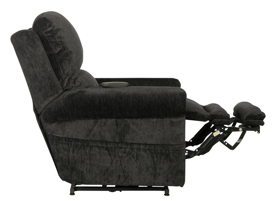 Catnapper - Warner Power Headrest Power Lumbar Power Lift Chair in Slate - 764862-SLATE - GreatFurnitureDeal