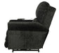Catnapper - Warner Power Headrest Power Lumbar Power Lift Chair in Slate - 764862-SLATE - GreatFurnitureDeal