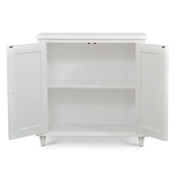 Bramble - Grosvenor Small Cabinet in True White - 76498TRW----- - GreatFurnitureDeal