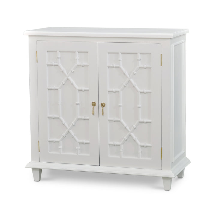 Bramble - Grosvenor Small Cabinet in True White - 76498TRW----- - GreatFurnitureDeal