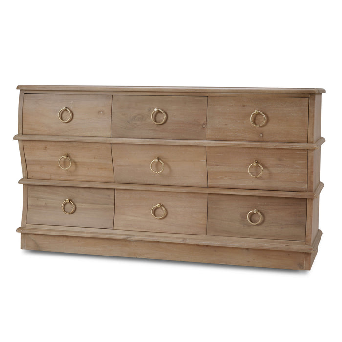 Bramble - Serpentine Large Dresser in Sandbar - BR-76500SNB----- - GreatFurnitureDeal