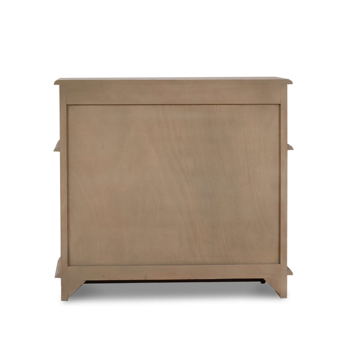 Bramble - Serpentine Bedside in Sandbar - 76501SNB----- - GreatFurnitureDeal