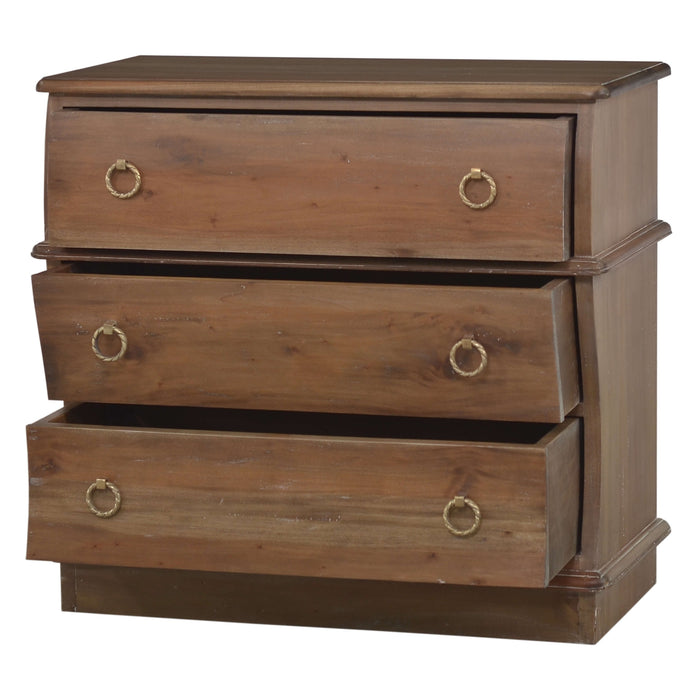 Bramble - Serpentine Bedside Table - BR-76501 - GreatFurnitureDeal