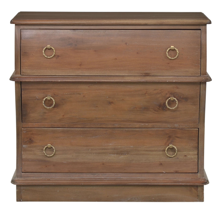 Bramble - Serpentine Bedside Table - BR-76501 - GreatFurnitureDeal