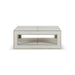 Bramble - Finsbury Square Coffee Table in Sandbar w/ White Inset Rattan - 76504SNB-RT01--- - GreatFurnitureDeal