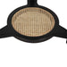 Bramble - Clover End Table in Batavia Black w/ Natural Rattan - 76508BBA-RNAT--- - GreatFurnitureDeal