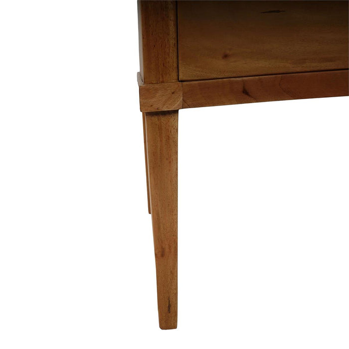 Bramble - Bow Nightstand in Antique French Oak - 76518AFD-----