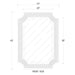 Bramble - Finsbury Mirror - BR-76522 - GreatFurnitureDeal