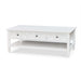 Bramble - Orleans Coffee Table in Architectural White - BR-76536HRW----LDT - GreatFurnitureDeal