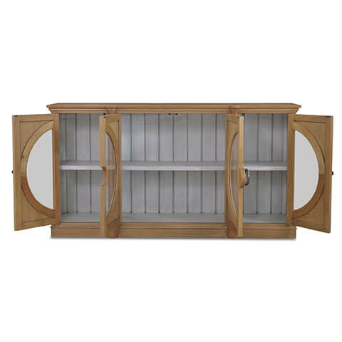 Bramble - Pimlico Credenza w/ Glass Door - BR-76538 - GreatFurnitureDeal