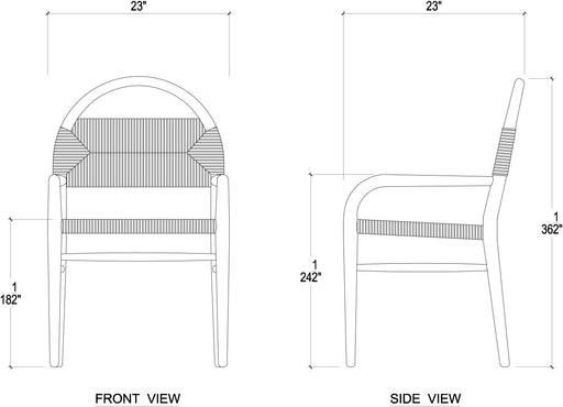 Bramble - Crush Dining Chair -Set of 2- BR-76541 - GreatFurnitureDeal