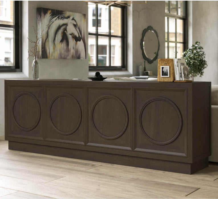 Bramble - Piccadilly 4 Door Credenza - BR-76543 - GreatFurnitureDeal
