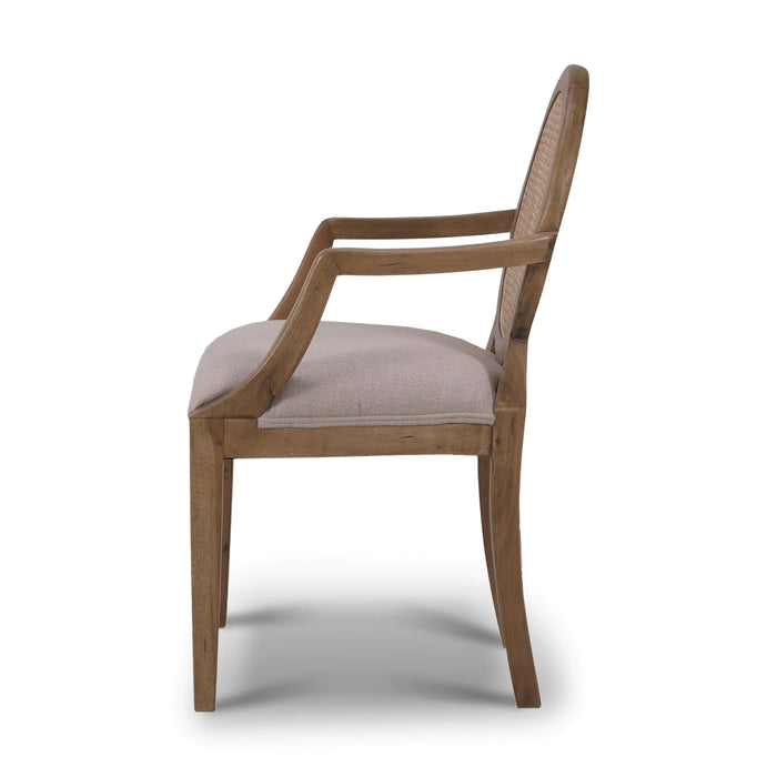 Bramble - Leyton Dining Arm Chair Set of 2 - BR-76544TRW - GreatFurnitureDeal