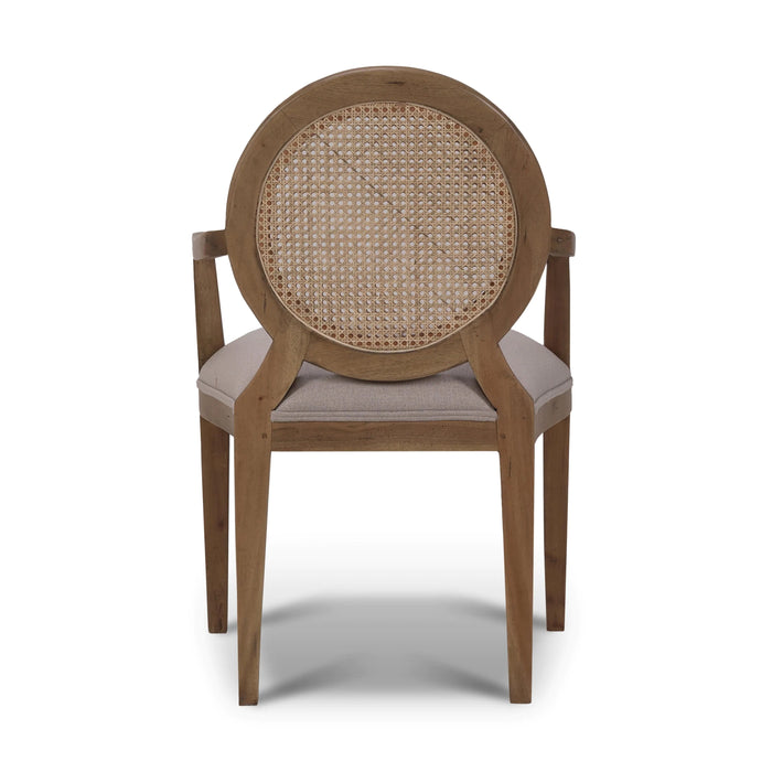 Bramble - Leyton Dining Arm Chair Set of 2 - BR-76544TRW - GreatFurnitureDeal
