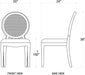 Bramble - Leyton Dining Side Chair -Set of 2- BR-76545 - GreatFurnitureDeal