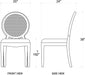 Bramble - Leyton Dining Side Chair Set of 2 - BR-76545FRW - GreatFurnitureDeal
