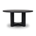 Bramble - Tate Round Dining Table 60'' in Black - 76547 - GreatFurnitureDeal