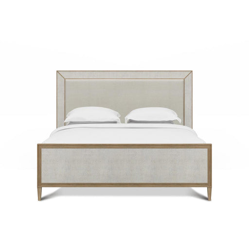 Bramble - Belgravia Upholstered King Bed w/ Rattan - BR-76552 - GreatFurnitureDeal