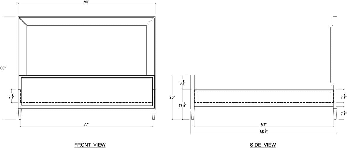 Bramble - Belgravia King Bed - BR-76553