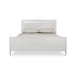 Bramble - Belgravia King Bed in True White w/ Arctic White Performance Fabric - 76553TRWSF204---- - GreatFurnitureDeal
