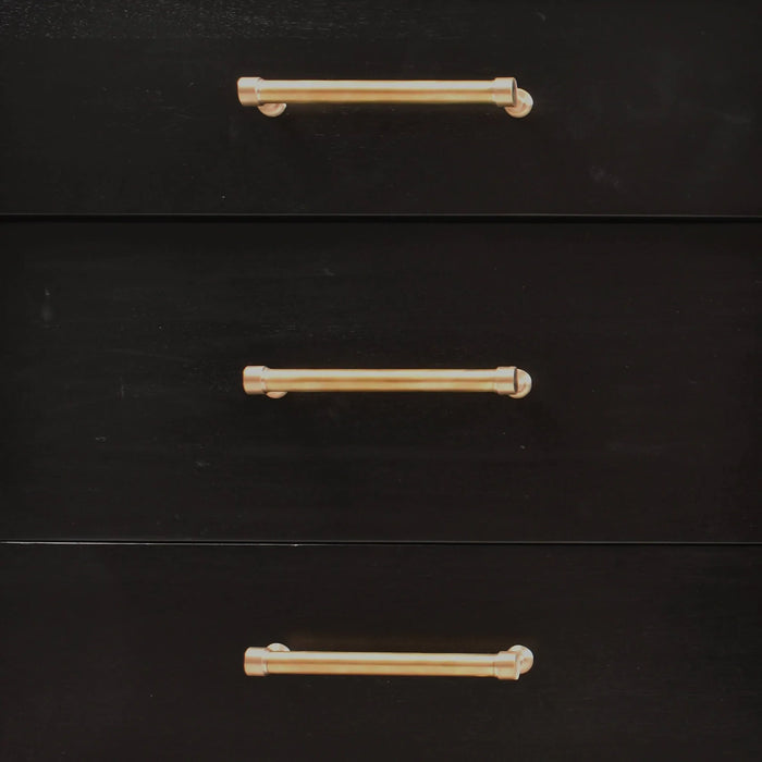 Bramble - Belgravia 6 Drawer Dresser W- Rattan - BR-76554 - GreatFurnitureDeal