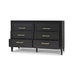 Bramble - Belgravia 6 Drawer Dresser - BR-76555 - GreatFurnitureDeal