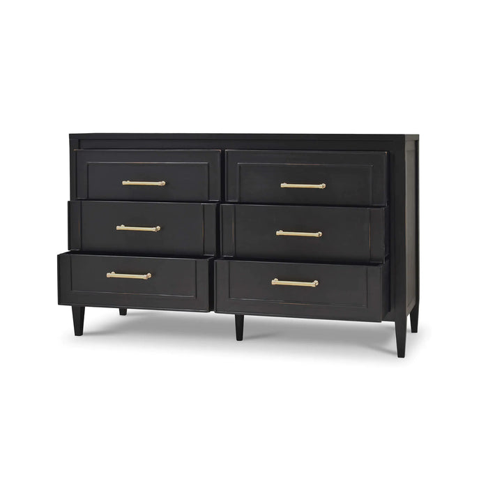 Bramble - Belgravia 6 Drawer Dresser - BR-76555 - GreatFurnitureDeal