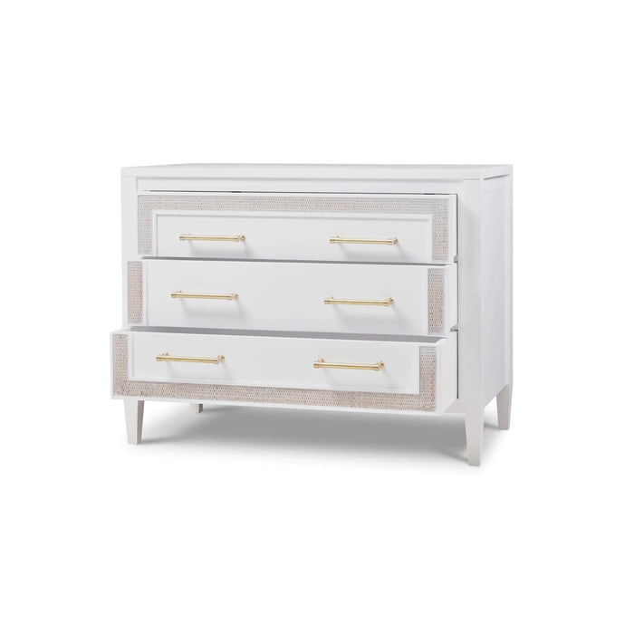 Bramble - Belgravia 6 Drawer Dresser W- Rattan - BR-76554 - GreatFurnitureDeal