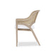 Bramble - Mayfair Chair in Sandbar w/ Arctic White Performance Fabric & Rattan Natural on Back (Set of 2) - 76560SNBSF204RNAT--- - GreatFurnitureDeal