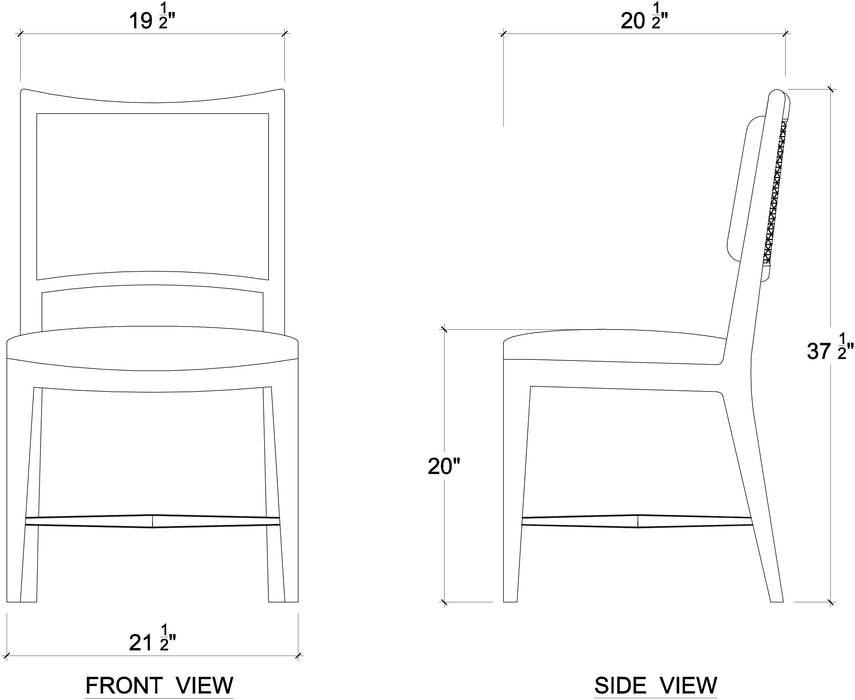 Bramble - Fitzrovia Dining Chair - BR-76563 - GreatFurnitureDeal
