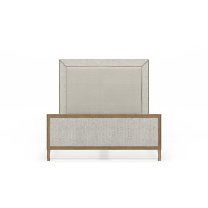 Bramble - Belgravia Upholstered Queen Bed in Sandbar - 76565SNBSF227RT01--- - GreatFurnitureDeal