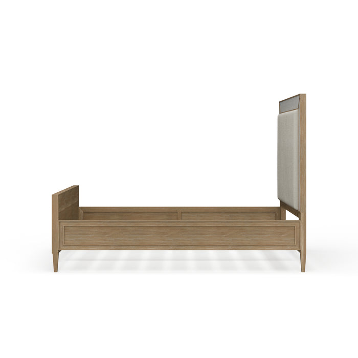Bramble - Belgravia Upholstered Queen Bed in Sandbar - 76565SNBSF227RT01--- - GreatFurnitureDeal