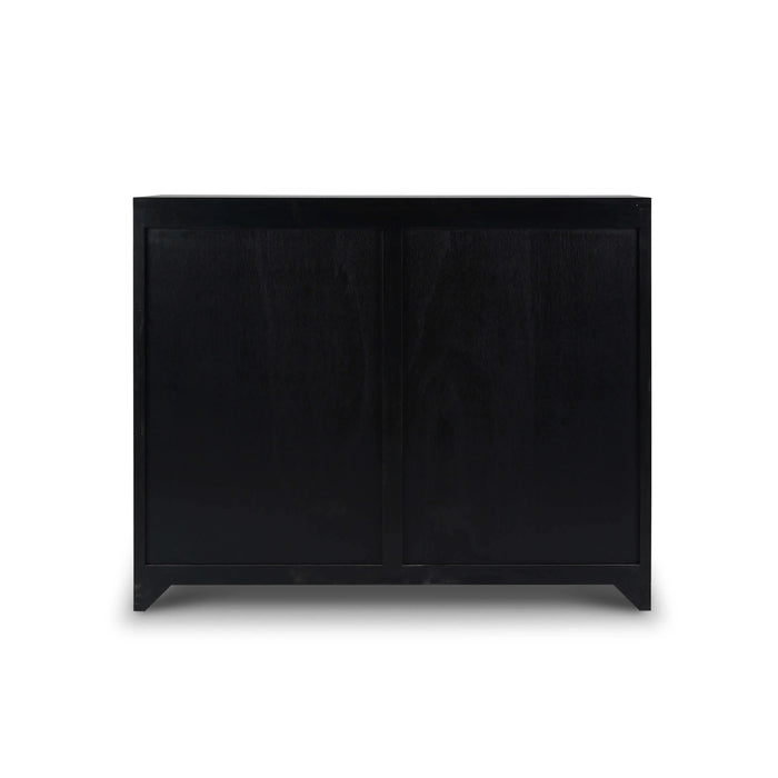 Bramble - Fleet 2 Door Sideboard w/ Rattan - BR-76568 - GreatFurnitureDeal