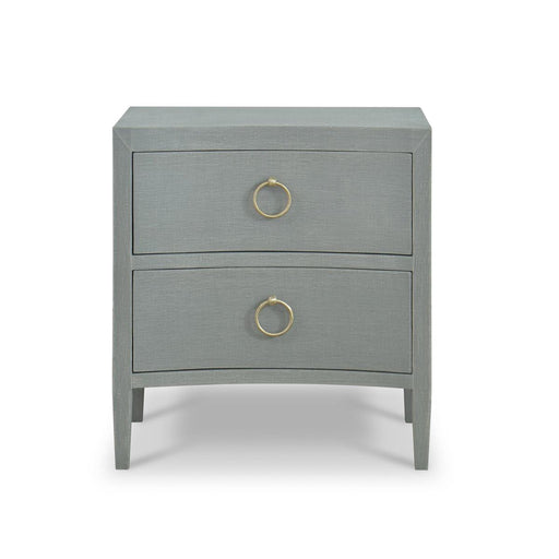 Bramble - Mornington Linen Wrapped Nightstand in Linen Pale Blue - 76575FPBE----- - GreatFurnitureDeal