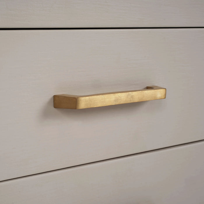 Bramble - Fulham Linen Wrapped End Table /Nightstand - 76581FPUT - GreatFurnitureDeal