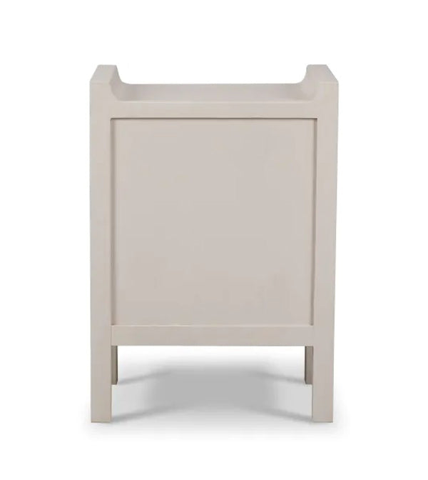 Bramble - Fulham Linen Wrapped Nightstand - 76583FPUT - GreatFurnitureDeal