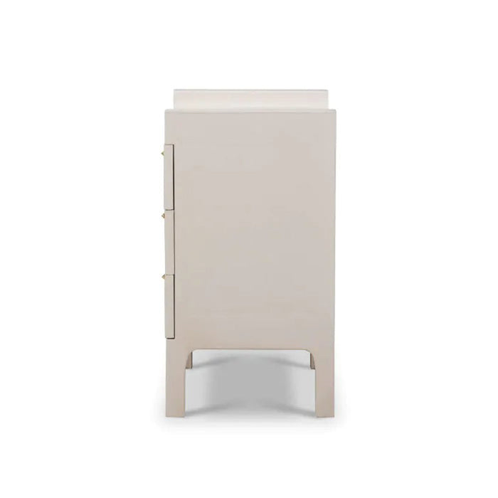 Bramble - Fulham Linen Wrapped Nightstand - 76583FPUT - GreatFurnitureDeal