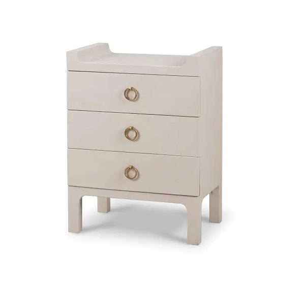 Bramble - Fulham Linen Wrapped Nightstand - BR-76583FPUT