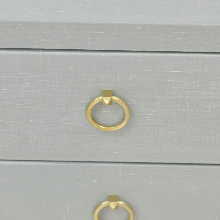 Bramble - Fulham Linen Wrapped Nightstand in Linen Pale Blue - US-WS-76583FPBE----- - GreatFurnitureDeal