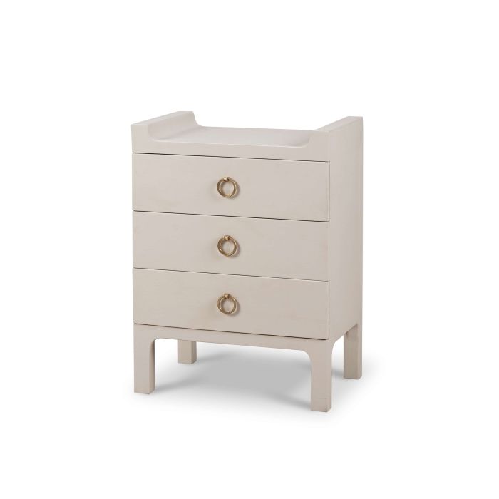 Bramble - Fulham Linen Wrapped Nightstand - BR-76583 - GreatFurnitureDeal