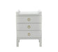 Bramble - Fulham Linen Wrapped Nightstand in Linen True White - US-WS-76583FTRW----- - GreatFurnitureDeal