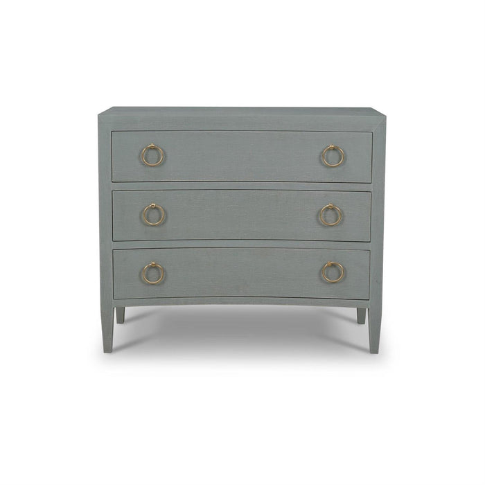 Bramble - Mornington Linen Wrapped 3 Drawer Dresser in Linen Pale Blue - 76584FPBE-----