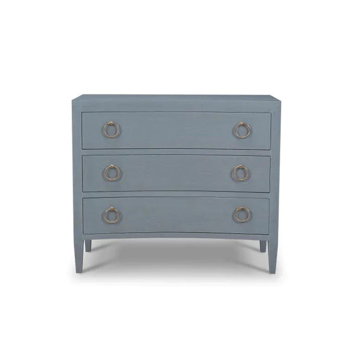 Bramble - Mornington Linen Wrapped 3 Drawer Dresser - 76584FPBE - GreatFurnitureDeal