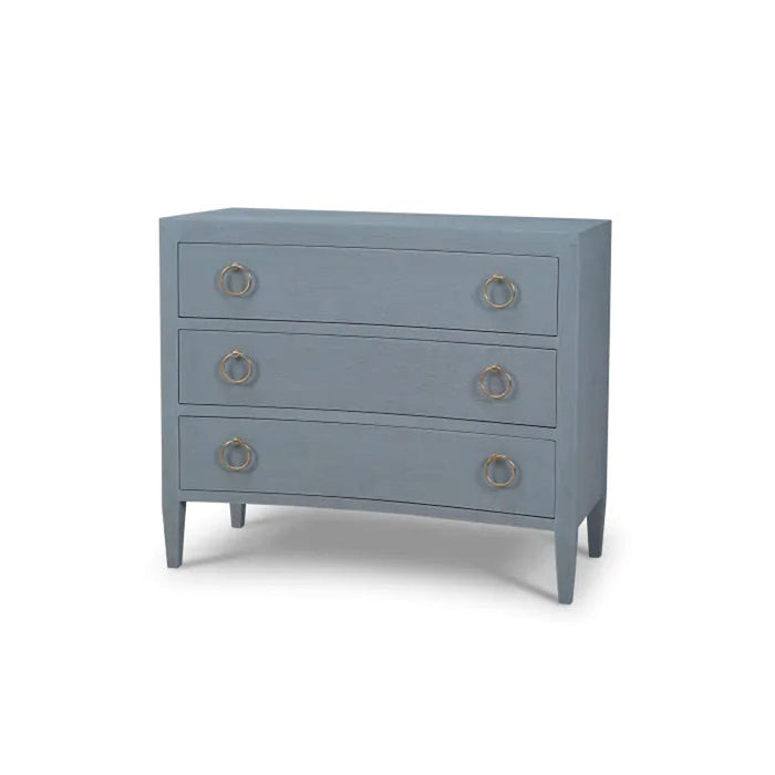 Bramble - Mornington Linen Wrapped 3 Drawer Dresser - 76584FPBE - GreatFurnitureDeal