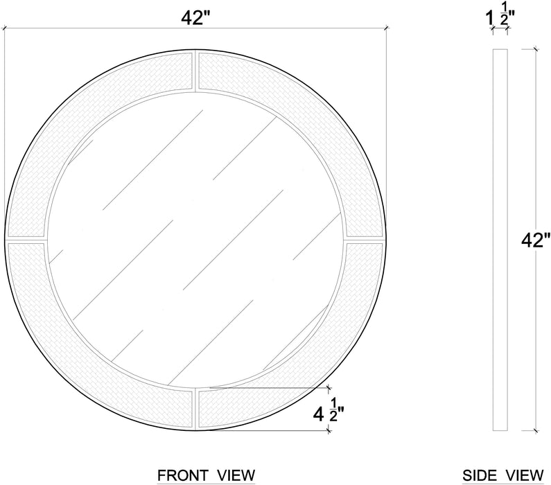 Bramble - Muswell Mirror - BR-76590 - GreatFurnitureDeal